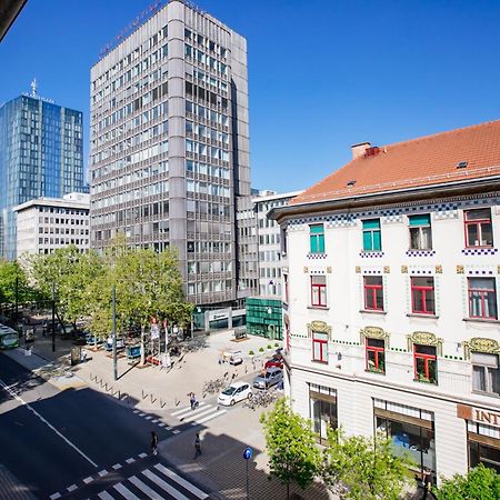 Central View Point Apartment Ljubljana Ngoại thất bức ảnh