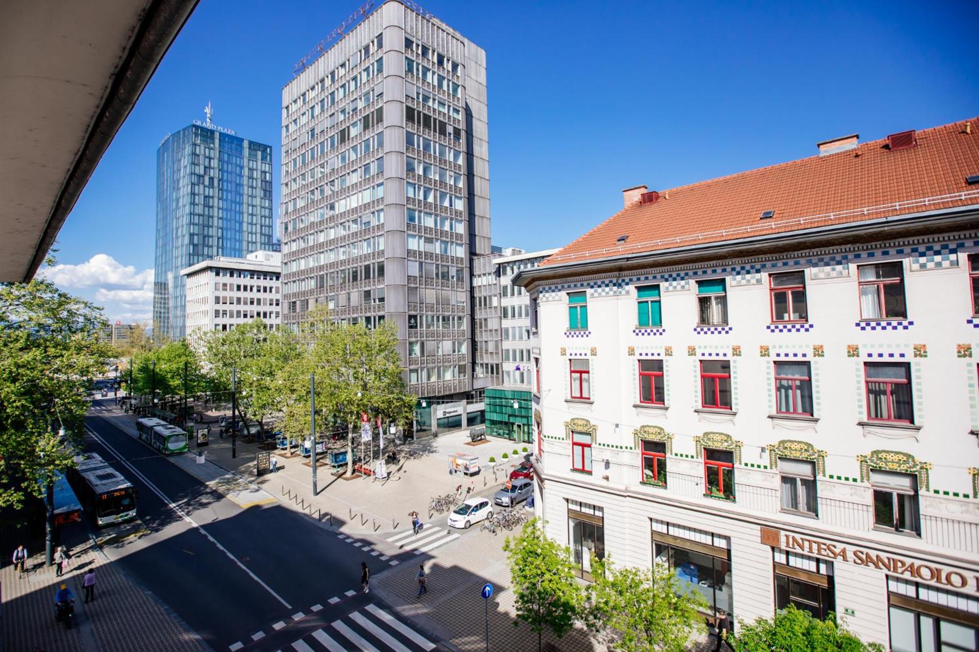 Central View Point Apartment Ljubljana Ngoại thất bức ảnh